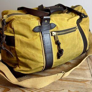 Filson Meridian Duffle 70344 Tan Canvas - Used - See Photos for Detail